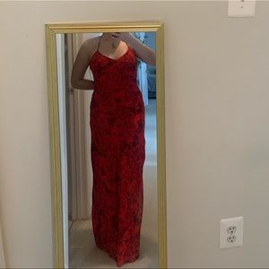 long floral print dress ✨